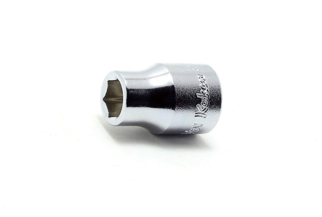 [3400W-3/8] Ko-ken(コーケン) 3/8"(9.5mm)SQ. 6角BSWソケット(英国規格ソケット) W3/8" 単品1個 - MisakaZoo