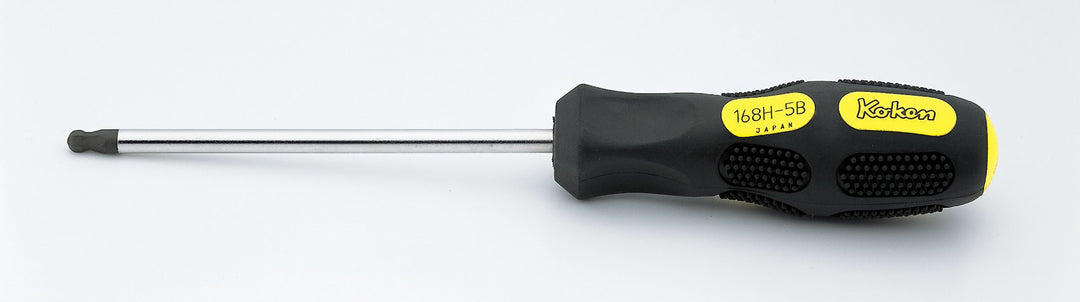[168H-8B] Ko-ken(コーケン) ボールポイントヘックスドライバー 8mm 単品1本 - MisakaZoo