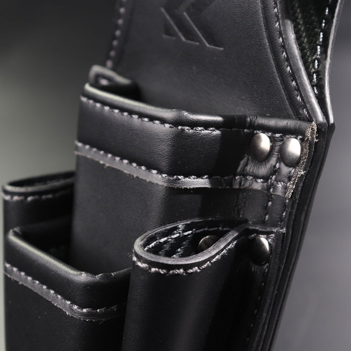 [AH-13BG] KUROKIN 黒金(Black & Gold) カッターマーカー2段ホルダー 単品1個