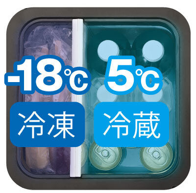 [10.5L｜本体+2.5Ah電池1台] Hikoki 36V/18V コードレス冷温庫 UL18DD 本体と2.5Ah電池１台(BSL36A18X)