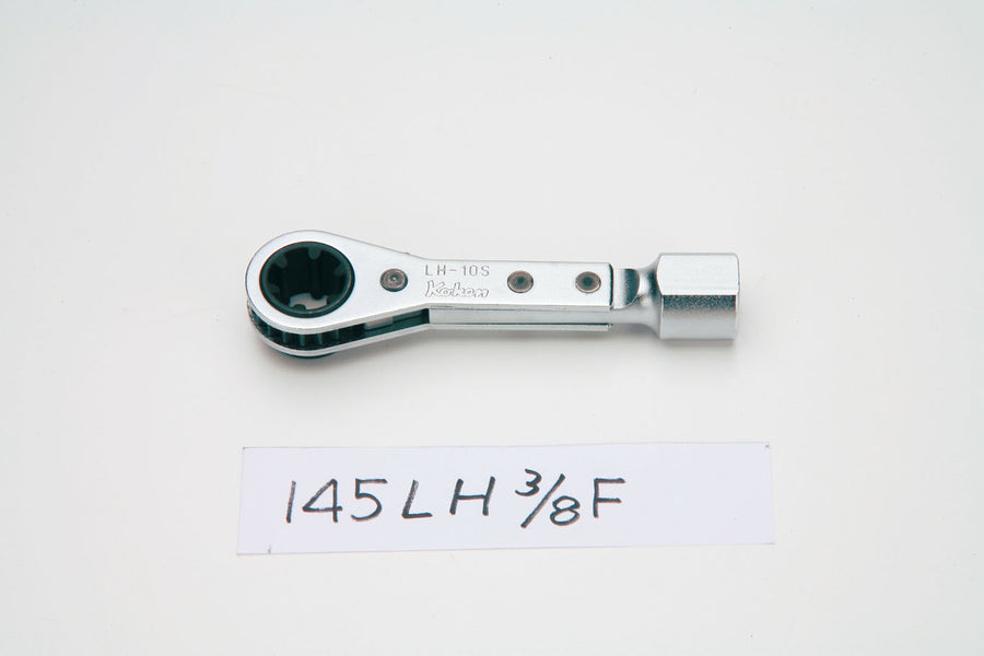 [145LH3/8F-10S] Ko-ken(コーケン) オートテンショナープーリー用ラチェットスパナ LH-10S 単品1個 - MisakaZoo