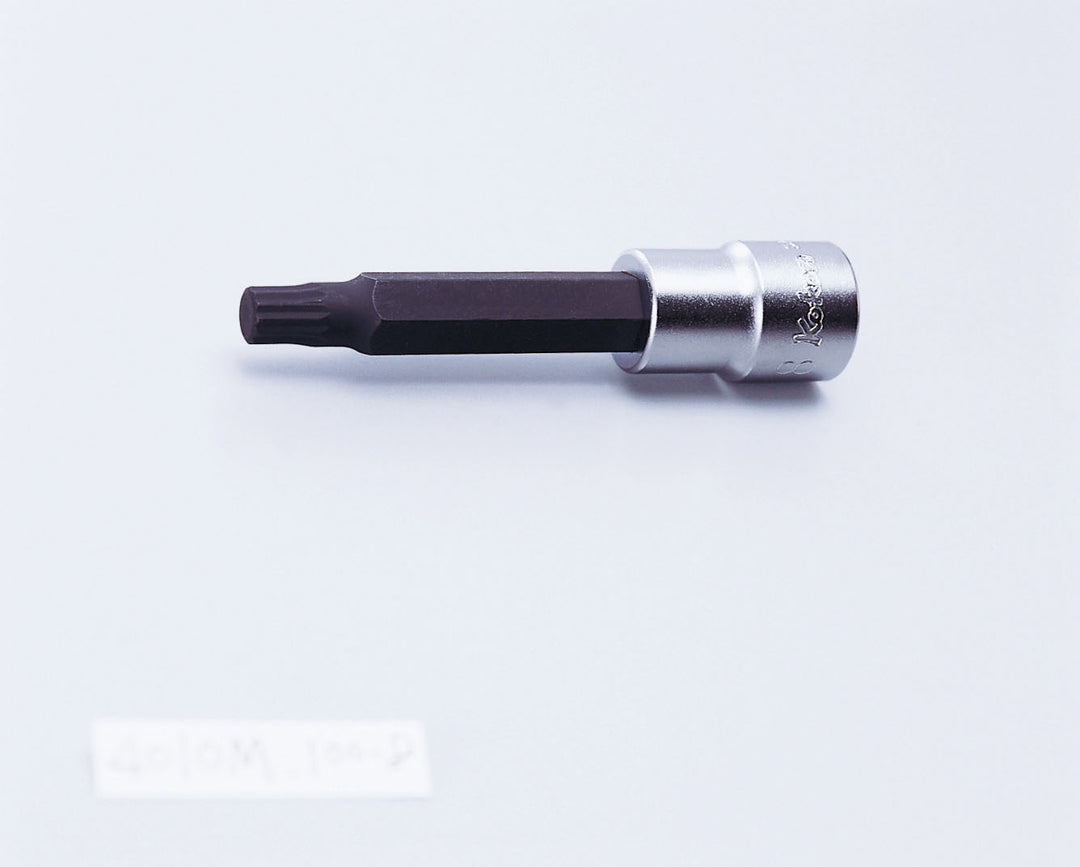 [4010M.120-8(12P)] Ko-ken(コーケン) 1/2"(12.7mm)SQ. ヘッドボルト用12角ビットソケット(トヨタ用) 全長120mm 8mm 単品1本 - MisakaZoo