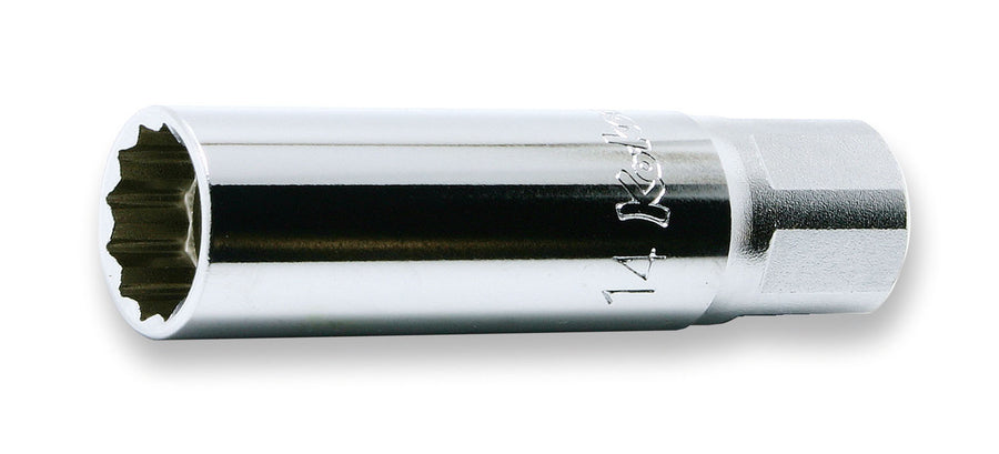 [3305P-14] Ko-ken(コーケン) 3/8"(9.5mm)SQ. 12角スパークプラグソケット(マグネット付) 14mm 単品1個 - MisakaZoo