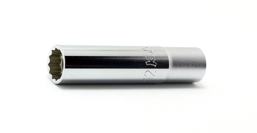 [3305P-12] Ko-ken(コーケン) 3/8"(9.5mm)SQ. 12角スパークプラグソケット(マグネット付) 12mm 単品1個 - MisakaZoo