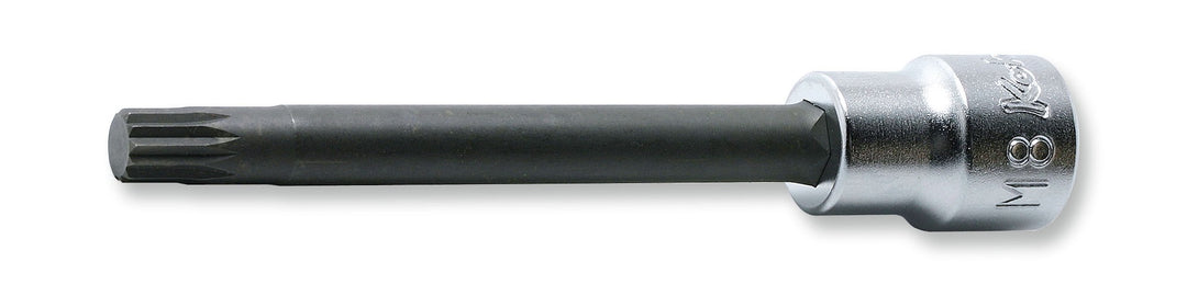 [3020.100-M6] Ko-ken(コーケン) 3/8"(9.5mm)SQ. 3重4角ビットソケット(XZN規格) 全長100mm M6 単品1本 - MisakaZoo