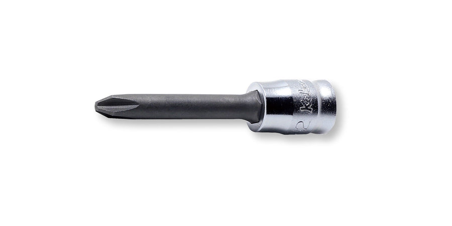 [2000Z.50-1] Ko-ken Z-EAL(コーケン ジール) 1/4"(6.35mm)SQ. プラスビットソケット 全長50mm No.1 単品1個 - MisakaZoo