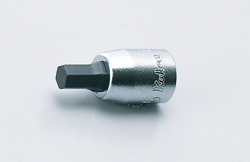 [2010A.25-3/8] Ko-ken(コーケン) 1/4"(6.35mm)SQ. ヘックスビットソケット 全長25mm 3/8" 単品1本 - MisakaZoo