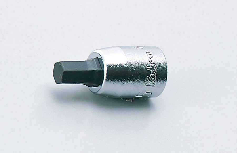 [2010M.25-4] Ko-ken(コーケン) 1/4"(6.35mm)SQ. ヘックスビットソケット 全長25mm 4mm 単品1本 - MisakaZoo