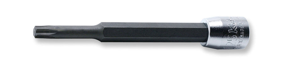 [2025.80-T10] Ko-ken(コーケン) 1/4"(6.35mm)SQ. トルクスビットソケット 全長80mm T10 単品1本 - MisakaZoo