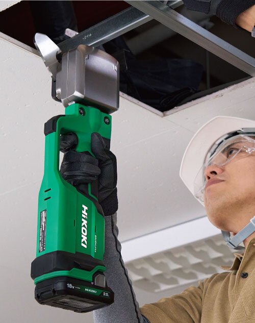 [予約注文可能で2026/01下旬入荷予定｜本体のみ] HiKoki｜ハイコーキ 18V Cチャンネルカッタ CE18DYCA NN 本体のみ - MisakaZoo