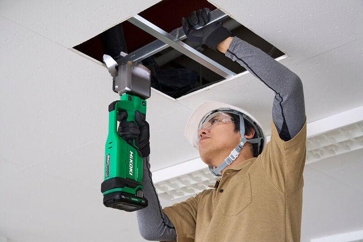 [予約注文可能で2026/01下旬入荷予定｜本体のみ] HiKoki｜ハイコーキ 18V Cチャンネルカッタ CE18DYCA NN 本体のみ - MisakaZoo