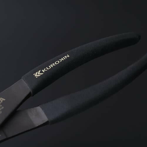 [210-190-BG] KUROKIN 黒金(Black & Gold) 薄型コンビネーションプライヤー（ベント） 単品1丁 - MisakaZoo