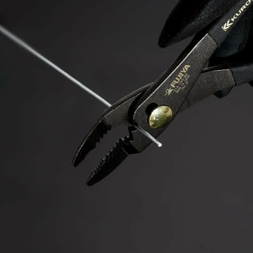 [210-190-BG] KUROKIN 黒金(Black & Gold) 薄型コンビネーションプライヤー（ベント） 単品1丁 - MisakaZoo