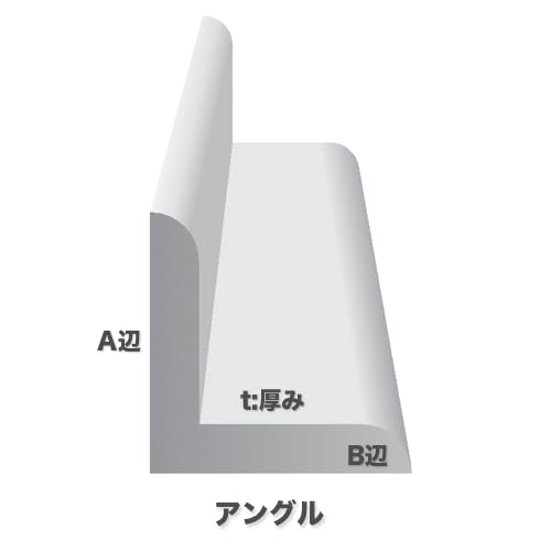 [MisakaZoo 1m×2本セット品 MO-Pack] SUS304 ホットアングル 3×30×30 長さ1000mm 2本 熱間圧延品 ステンレス アングル 重さ約2.8kg