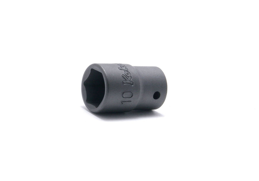 [22400M-10] Ko-ken(コーケン) 1/4"(6.35mm)SQ. 6角インダストリアルソケット 10mm 単品1個 - MisakaZoo