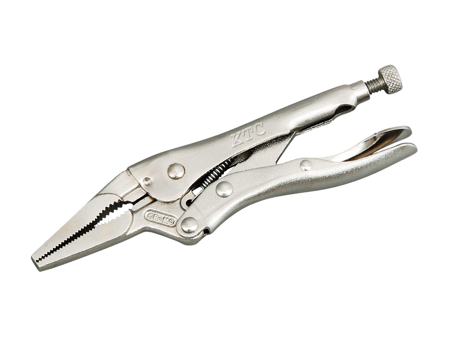 [225LN] KTC(京都機械工具)ロッキングプライヤ ロングノーズ（ワイヤーカッター付・全長220mm） 単品1本 - MisakaZoo
