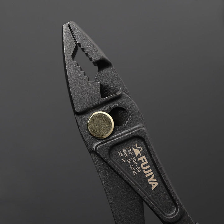 [230-200-BG] KUROKIN 黒金(Black & Gold) 超軽量コンビネーションプライヤー 単品1丁 - MisakaZoo