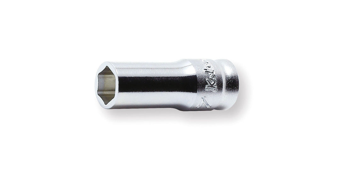 [2300XZ-8] Ko-ken Z-EAL(コーケン ジール) 1/4"(6.35mm)SQ. 6角セミディープソケット 8mm 単品1個 - MisakaZoo