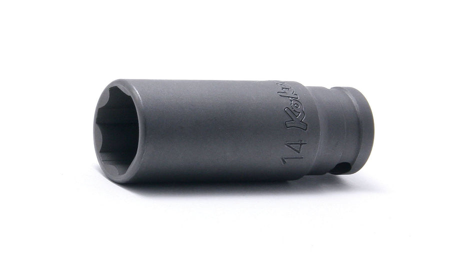 [23310M-15] Ko-ken(コーケン) 3/8"(9.5mm)SQ. 12角サーフェイスディープソケット 15mm 単品1個 - MisakaZoo