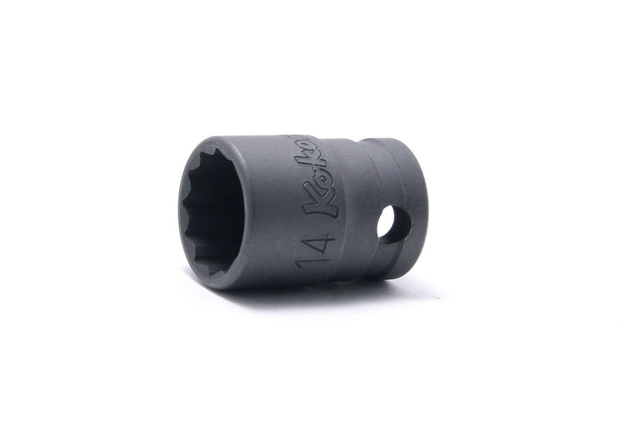 [23405M-8] Ko-ken(コーケン) 3/8"(9.5mm)SQ. 12角インダストリアルソケット 8mm 単品1個 - MisakaZoo