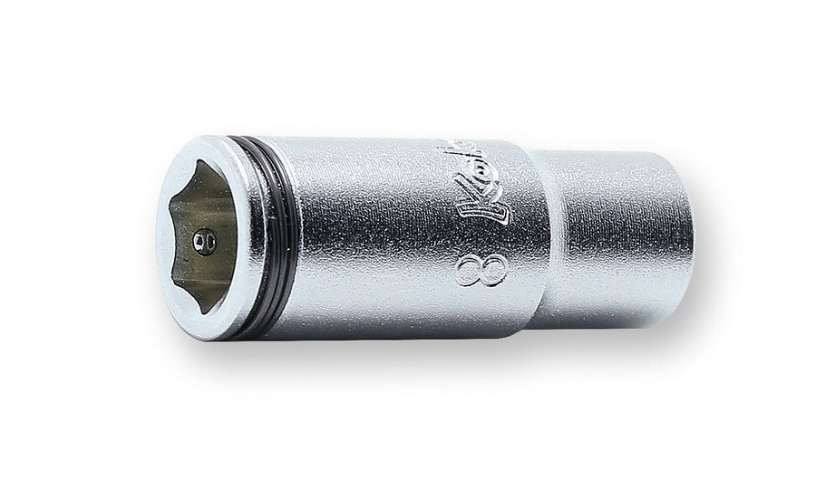 [2350X-14] Ko-ken(コーケン) 1/4"(6.35mm)SQ. ナットグリップセミディープソケット 14mm 単品1個 - MisakaZoo