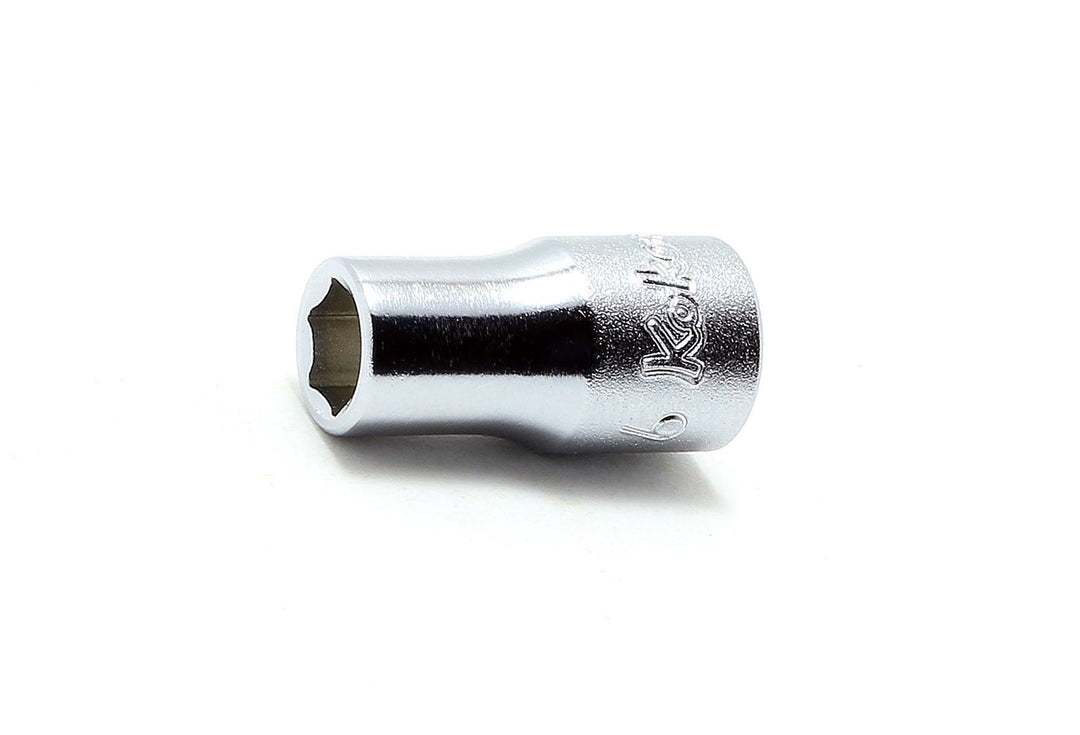 [2400M-4] Ko-ken(コーケン) 1/4"(6.35mm)SQ. 6角ソケット 4mm 単品1個 - MisakaZoo