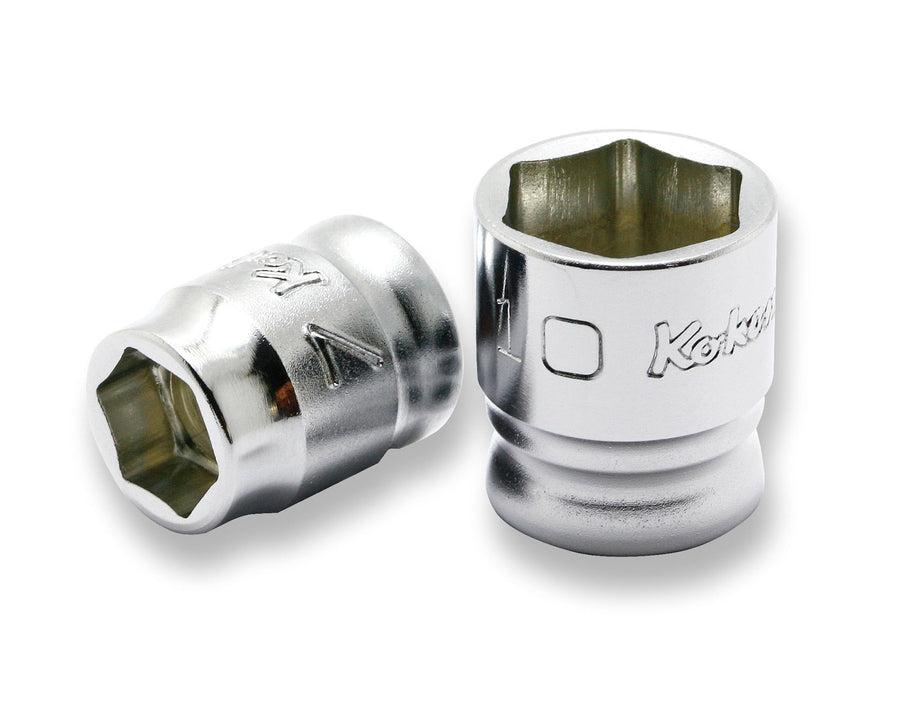 [2400MZ-8] Ko-ken Z-EAL(コーケン ジール) 1/4"(6.35mm)SQ. 6角ソケット 8mm 単品1個 - MisakaZoo