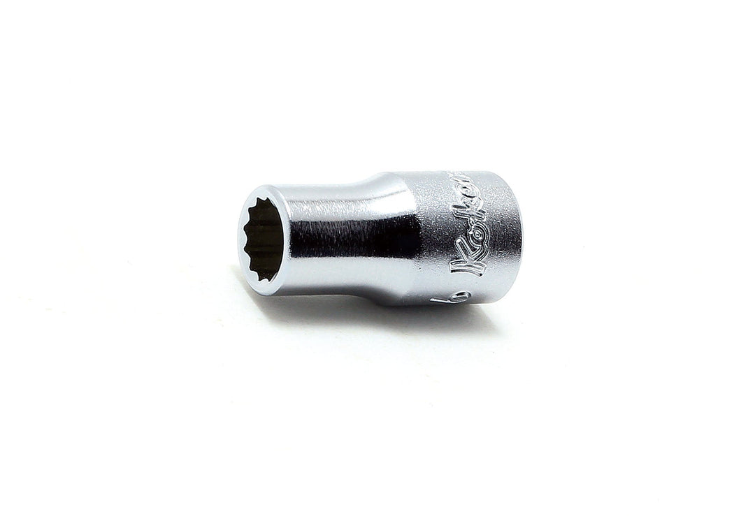 [2405M-3.5] Ko-ken(コーケン) 1/4"(6.35mm)SQ. 12角ソケット 3.5mm 単品1個 - MisakaZoo