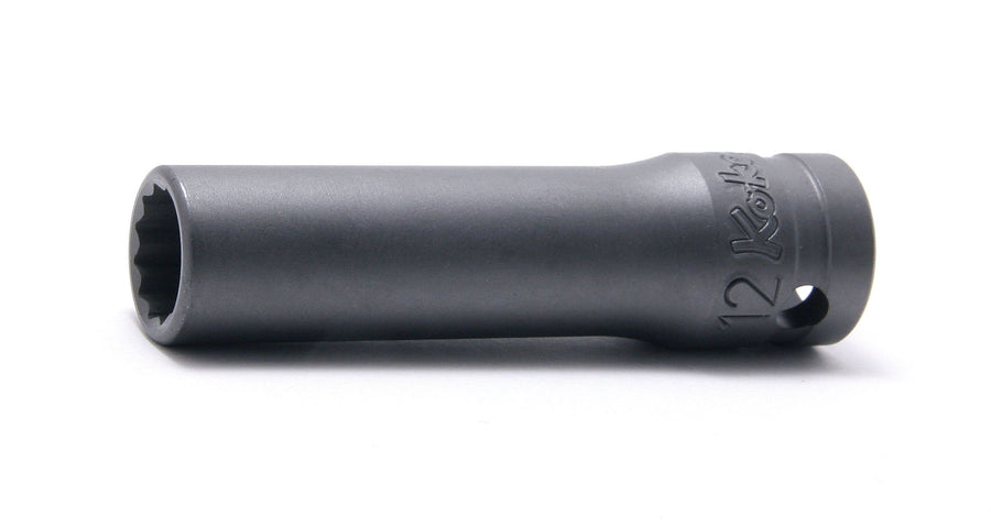 [24305M-14] Ko-ken(コーケン) 1/2"(12.7mm)SQ. 12角インダストリアルディープソケット 14mm 単品1個 - MisakaZoo