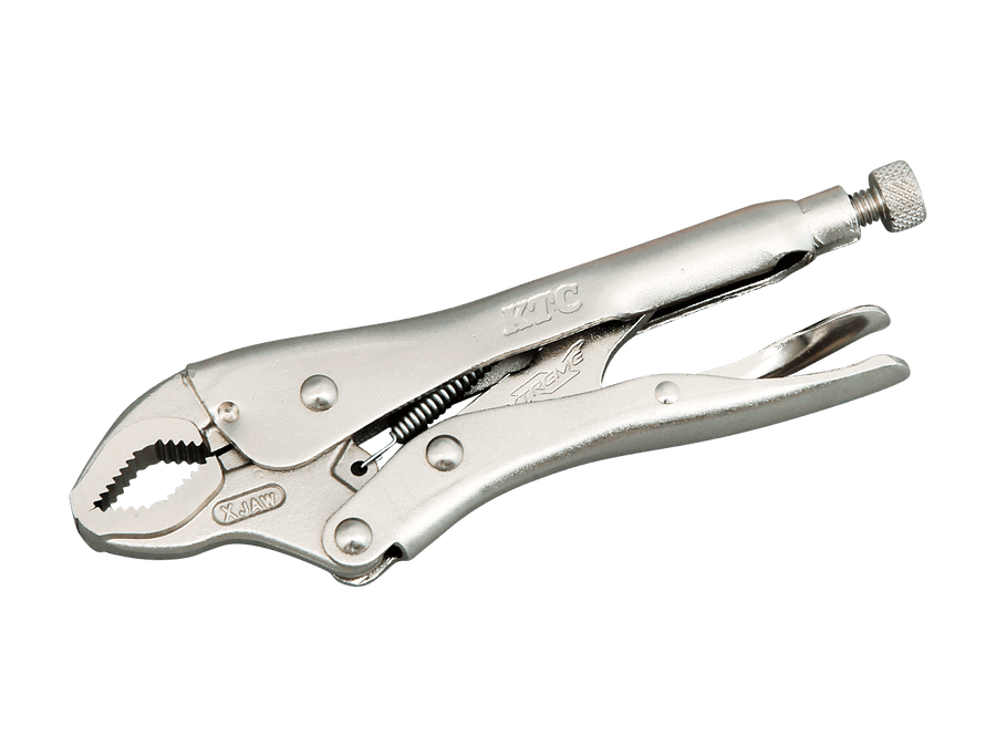 [250CR] KTC(京都機械工具)ロッキングプライヤ 曲線あご（全長225mm） 単品1本 - MisakaZoo