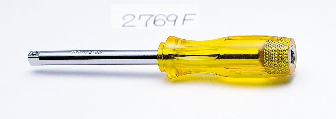 [2769F] Ko-ken(コーケン) 1/4"(6.35mm)SQ. スピンタイプハンドル 全長150mm 単品1本 - MisakaZoo