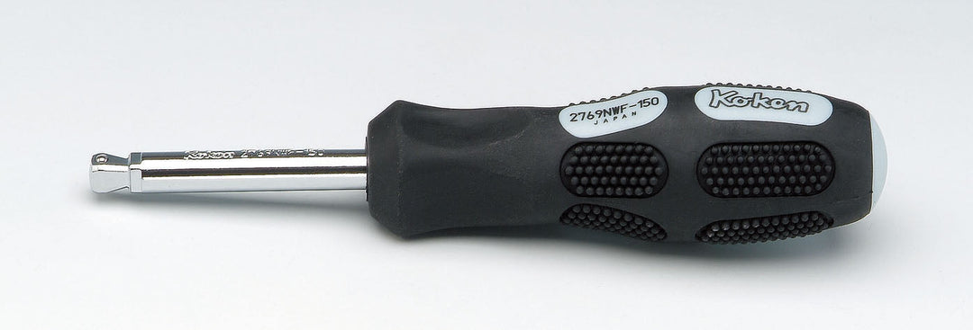 [2769NWF-150] Ko-ken(コーケン) 1/4"(6.35mm)SQ. オフセットスピンタイプハンドル 全長150mm セット品 - MisakaZoo