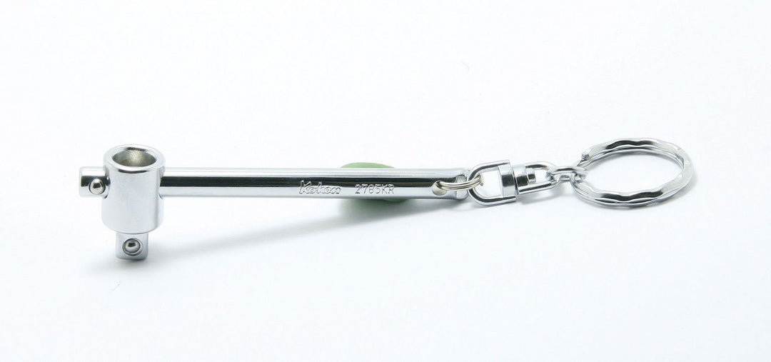 [2785KR] Ko-ken(コーケン) 1/4"(6.35mm)SQ. T型スライドハンドル(キーリング付) 全長75mm 単品1本 - MisakaZoo