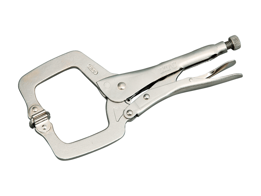 [280SP] KTC(京都機械工具)ロッキングプライヤ スイーベルパッドクランプ（全長270mm） 単品1本 - MisakaZoo