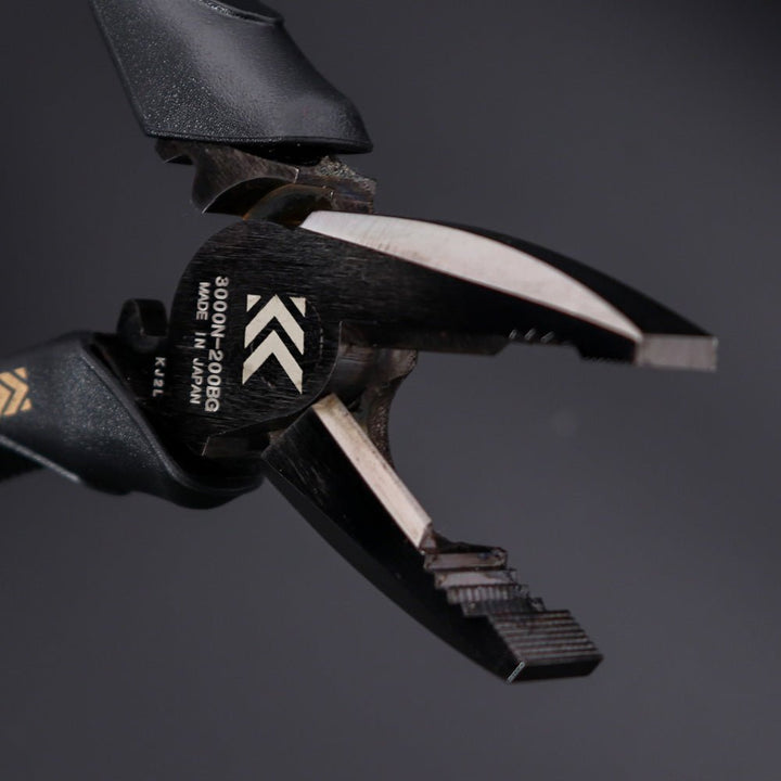 [3000N-200BG] KUROKIN 黒金(Black & Gold) 偏芯パワーペンチ 単品1丁 - MisakaZoo