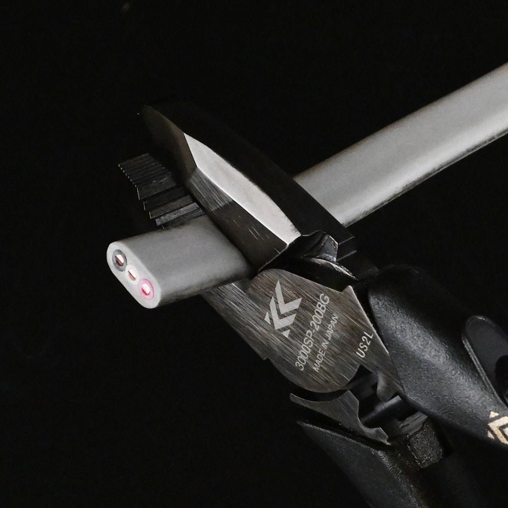 [3000SP-200BG] KUROKIN 黒金(Black & Gold) テコペン偏芯パワーペンチ 200mm 単品1丁 - MisakaZoo