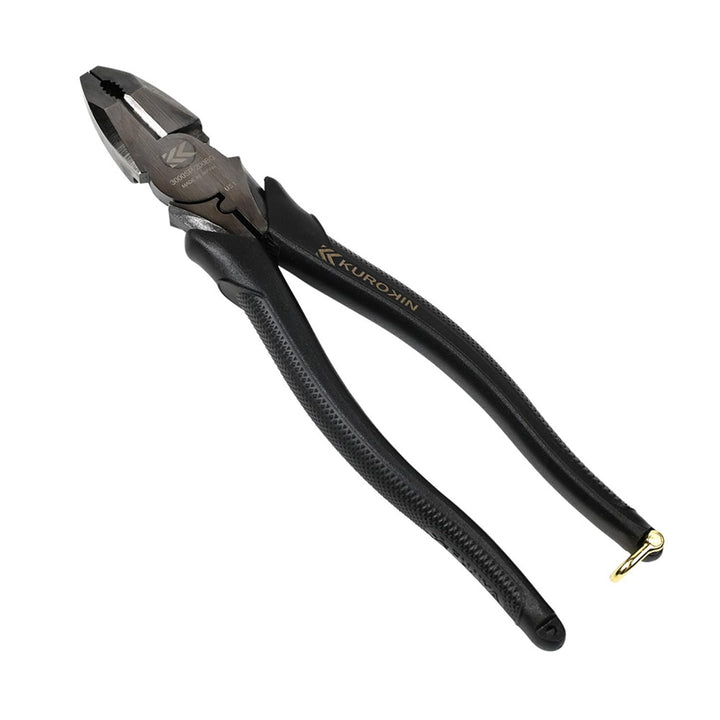 [3000SP-200BG] KUROKIN 黒金(Black & Gold) テコペン偏芯パワーペンチ 200mm 単品1丁 - MisakaZoo