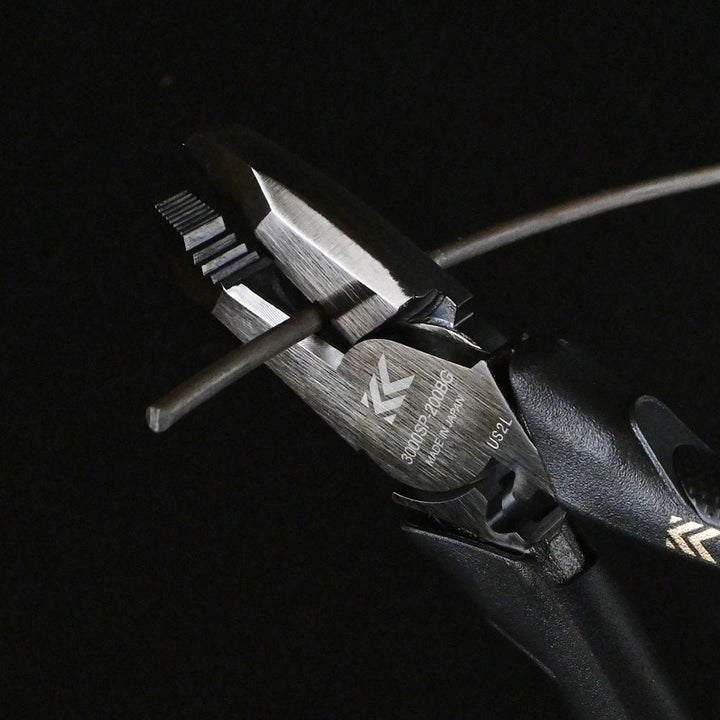 [3000SP-200BG] KUROKIN 黒金(Black & Gold) テコペン偏芯パワーペンチ 200mm 単品1丁 - MisakaZoo