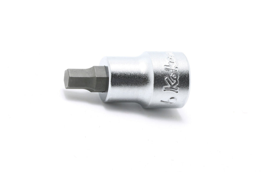 [3010M.38-4] Ko-ken(コーケン) 3/8"(9.5mm)SQ. ヘックスビットソケット 全長38mm 4mm 単品1本 - MisakaZoo