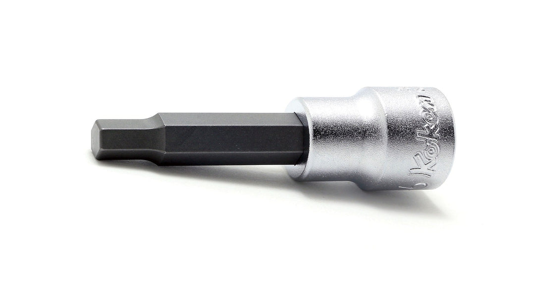 [3010M.62-4] Ko-ken(コーケン) 3/8"(9.5mm)SQ. ヘックスビットソケット 全長62mm 4mm 単品1本 - MisakaZoo