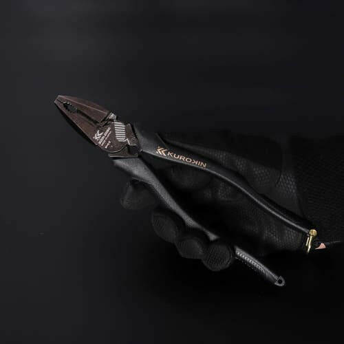 [3020N-200BG] KUROKIN 黒金(Black & Gold) 偏芯パワーペンチ（ネジ山修正機能付） 単品1丁 - MisakaZoo