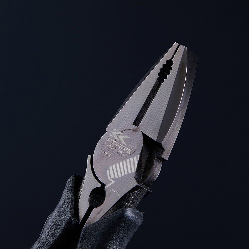 [3020N-200BG] KUROKIN 黒金(Black & Gold) 偏芯パワーペンチ（ネジ山修正機能付） 単品1丁 - MisakaZoo