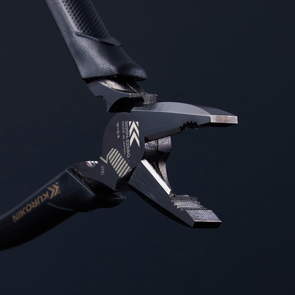[3020N-200BG] KUROKIN 黒金(Black & Gold) 偏芯パワーペンチ（ネジ山修正機能付） 単品1丁 - MisakaZoo