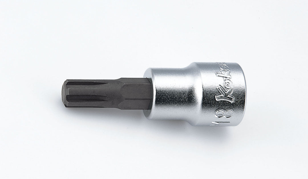 [3027.50-M8] Ko-ken(コーケン) 3/8"(9.5mm)SQ. CVビットソケット 全長50mm M8 単品1本 - MisakaZoo