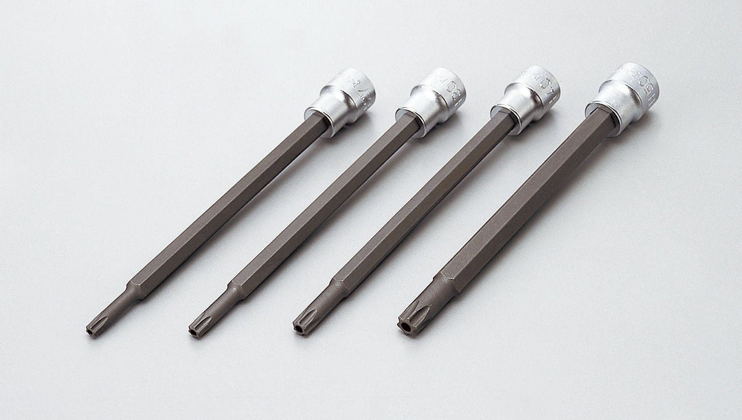 [3247] Ko-ken(コーケン) 3/8"(9.5mm)SQ. エアバッグ用トルクスビットソケットセット 4ヶ組 セット品4個 - MisakaZoo