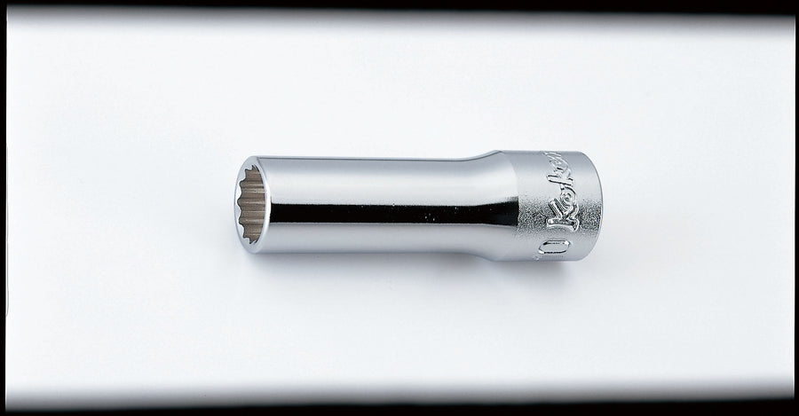 [3305M-19] Ko-ken(コーケン) 3/8"(9.5mm)SQ. 12角ディープソケット 19mm 単品1個 - MisakaZoo