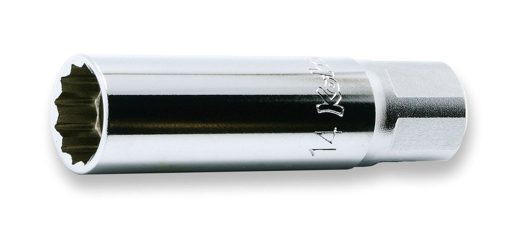 [3305P-14] [3305P-12〜3305P-16] Ko-ken(コーケン) 3/8"(9.5mm)SQ. 12角スパークプラグソケット(マグネット付) 単品（全3サイズ） - MisakaZoo
