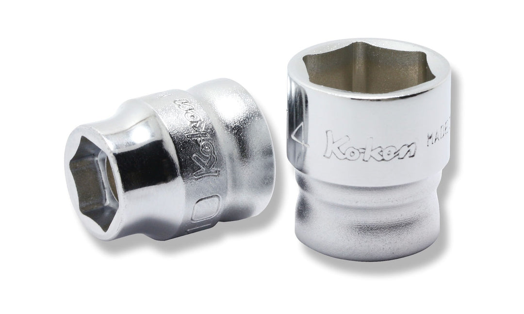 [3400MZ-18] Ko-ken Z-EAL(コーケン ジール) 3/8"(9.5mm)SQ. 6角ソケット 18mm 単品1個 - MisakaZoo
