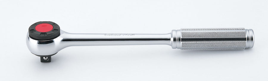 [3752N] Ko-ken(コーケン) 3/8"(9.5mm)SQ. ラチェットハンドル(ローレットグリップ) 全長200mm 単品1本 - MisakaZoo