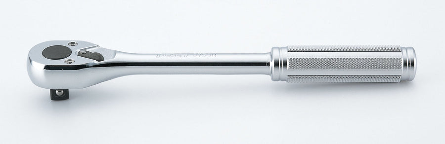[3753N] Ko-ken(コーケン) 3/8"(9.5mm)SQ. ラチェットハンドル(ローレットグリップ) 全長200mm 単品1本 - MisakaZoo